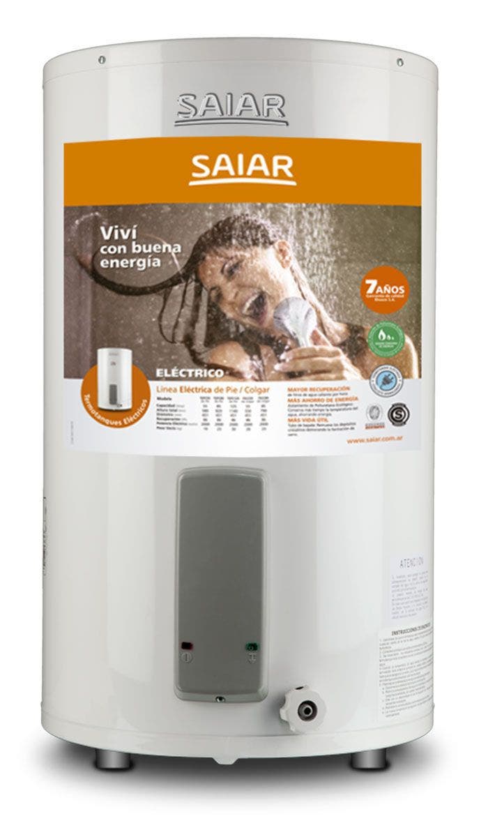 Termotanque eléctrico de pie Saiar 55 lt