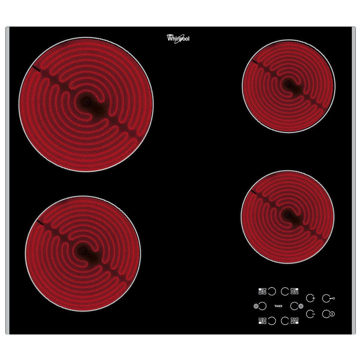 Anafe AKT8090L vitrocerámico Whirlpool