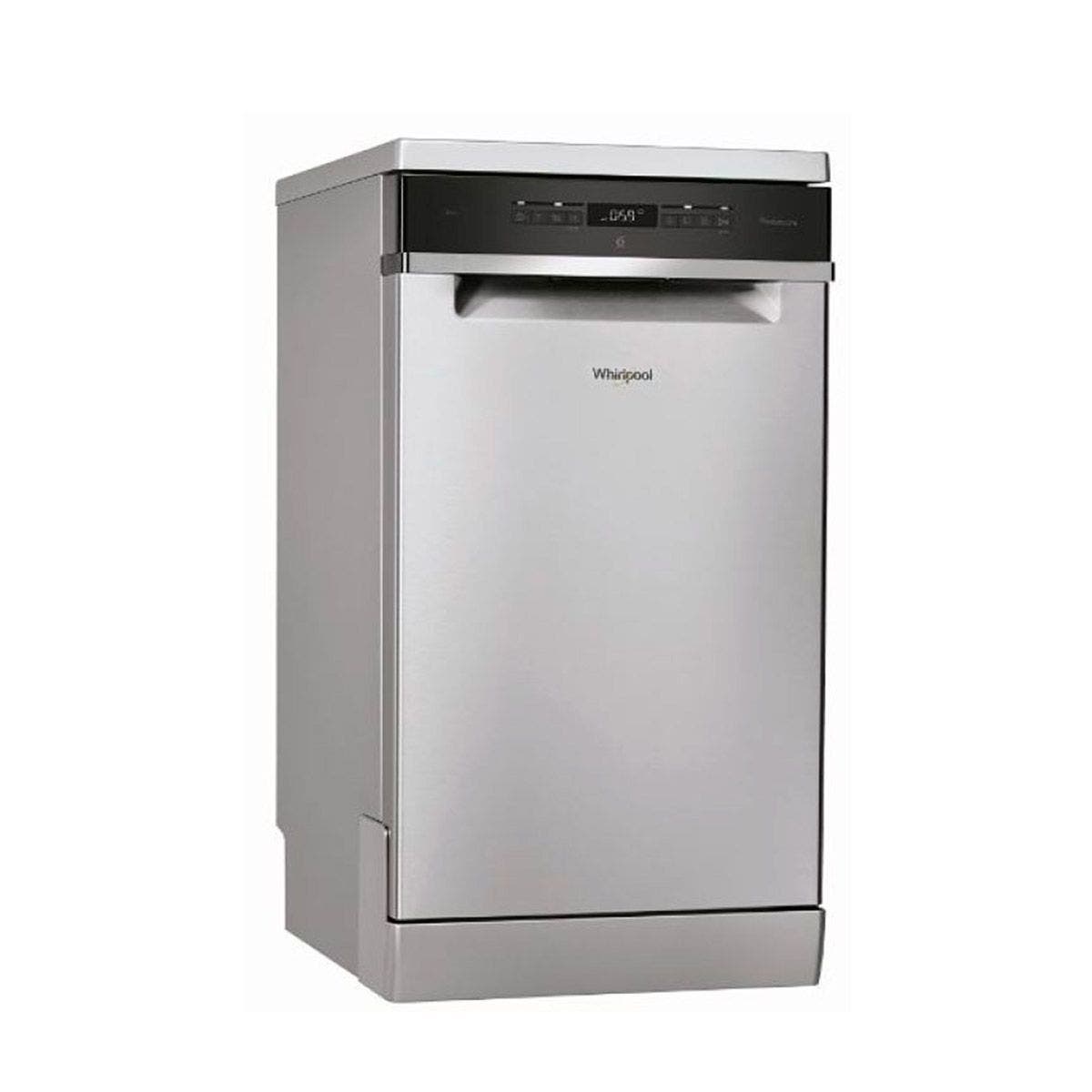 Lavavajillas Sense Inverter Whirlpool WSF03T2X - 10 cubiertos Silver
