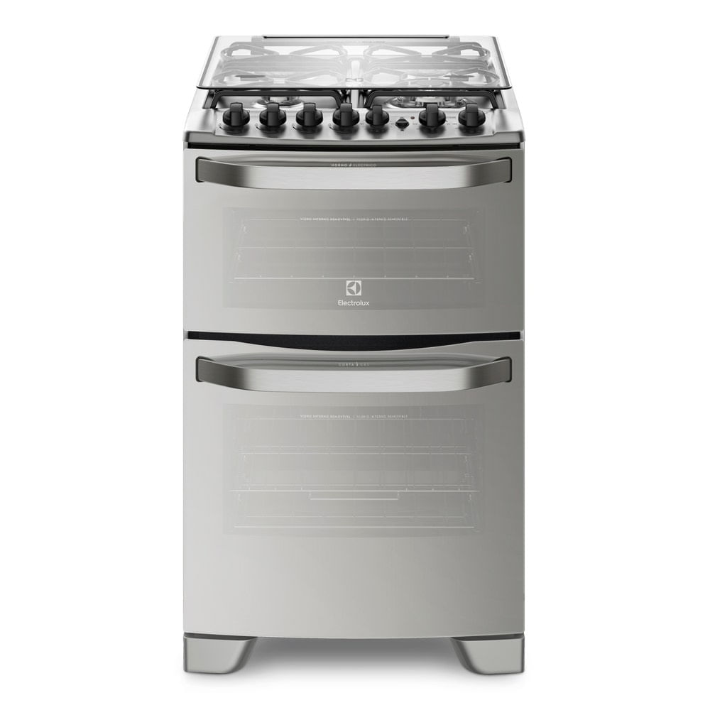 Cocina Electrolux 56DXQ Inox Doble horno
