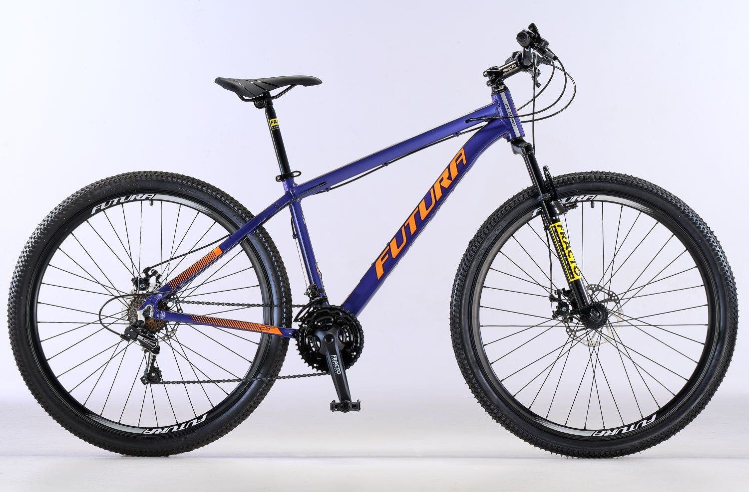 Bicicleta R29'' MTB Lynce aluminio shimano 21v violeta Futura