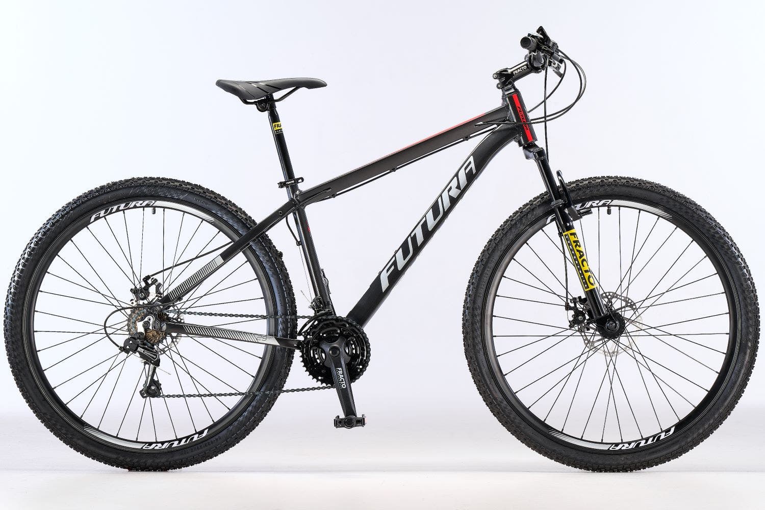 Bicicleta MTB R29'' Lynce aluminio shimano 21v gris Futura
