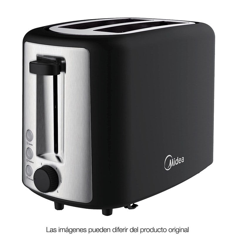 Tostadora BT-PM2BAR1 770W negra Midea