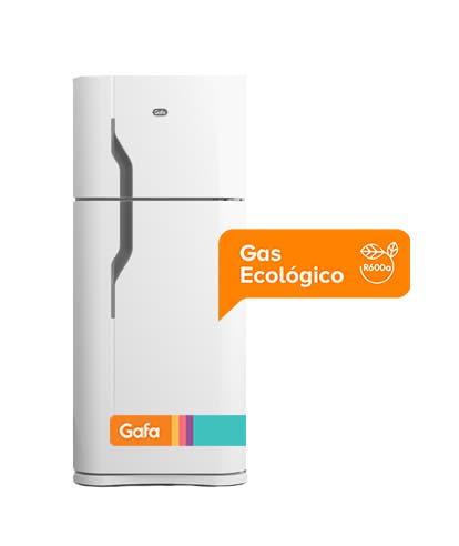 Heladera con freezer HGF358 AFB blanca 282lt Gafa