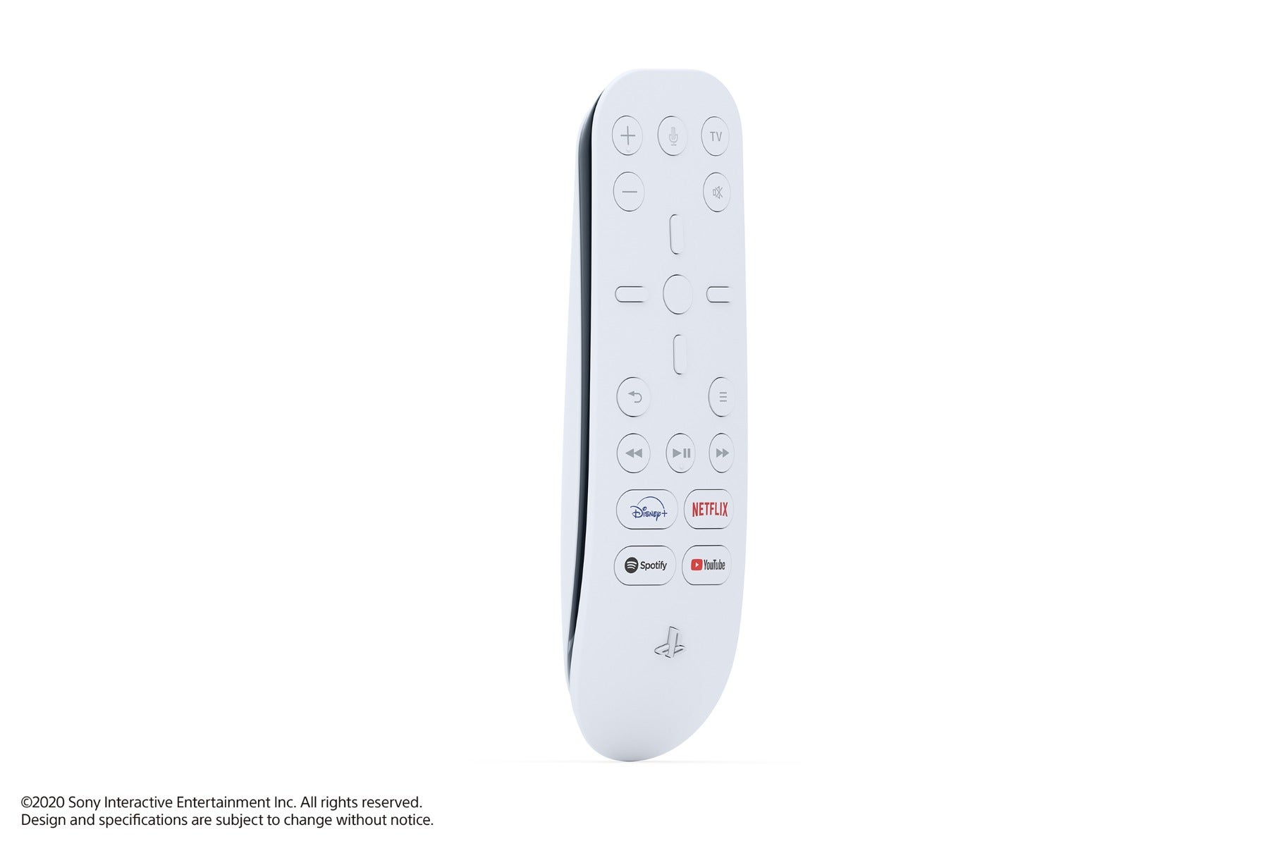 Media remote PS5 Sony