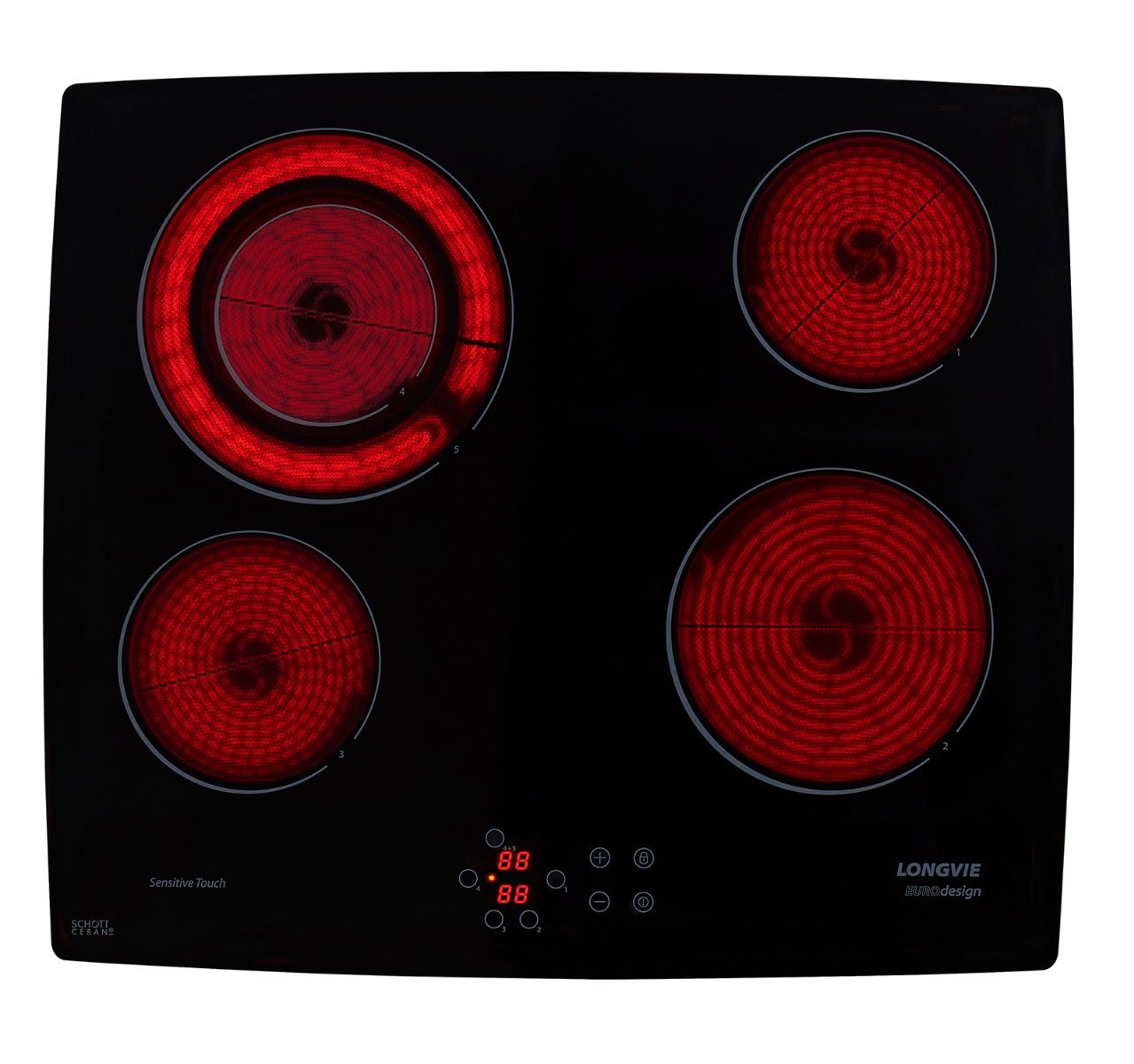 Anafe eléctrica AVST360K Vitroc 4H Longvie