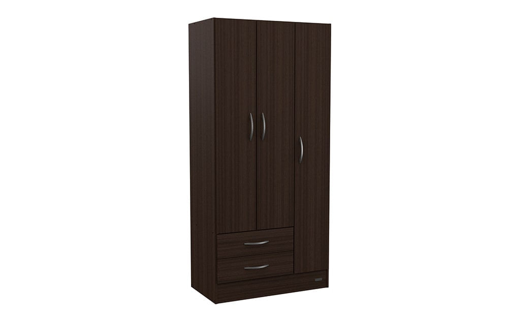Placard 23 Pack Mosconi 3 puertas chocolate