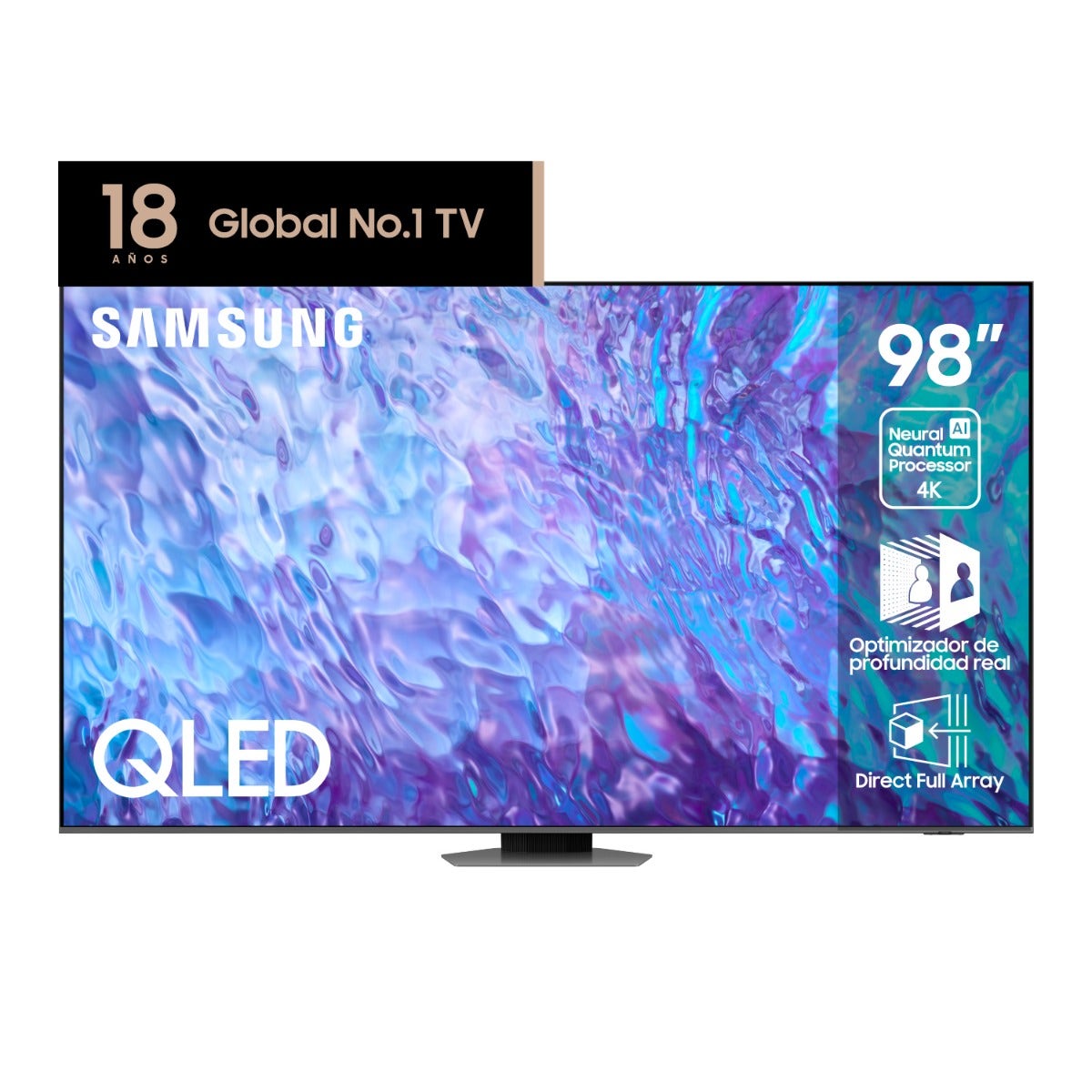 Smart TV QLED 98'' Samsung QN98Q80CAGCZBB 4K
