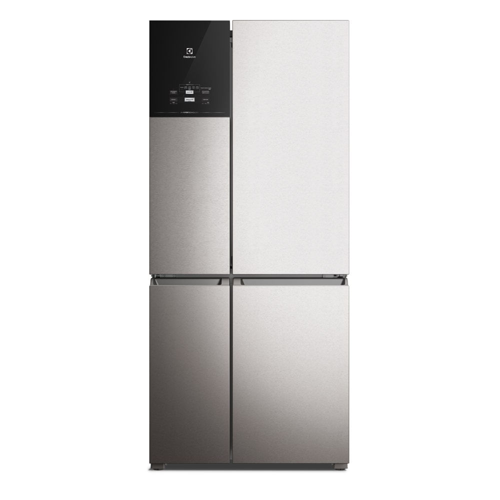 Heladera Side By Side Electrolux 581lt IQ8S plateado Inverter