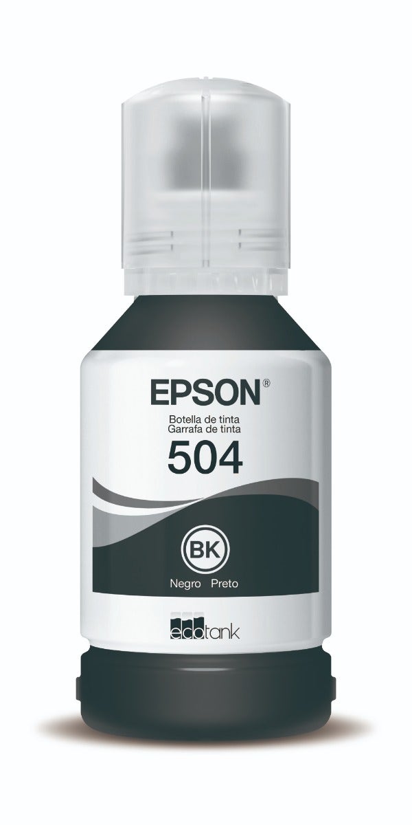 Pack de dos botellas negras de la serie T504 Epson