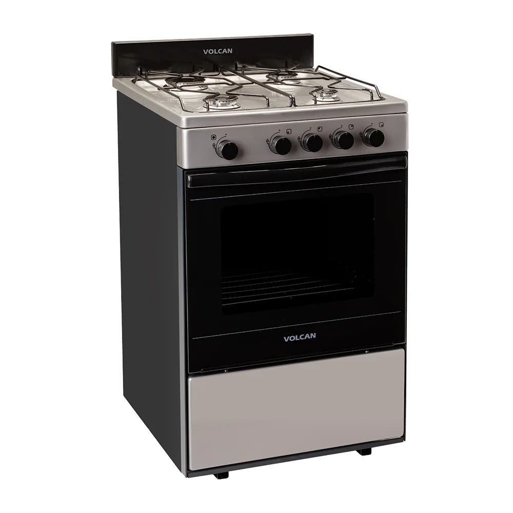 Cocina multigas Volcan 87679 55 cm inoxidable