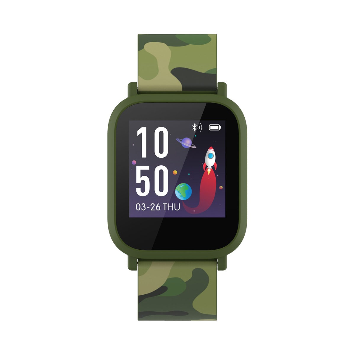Reloj Inteligente X-View Cronos Kids Flowers camo