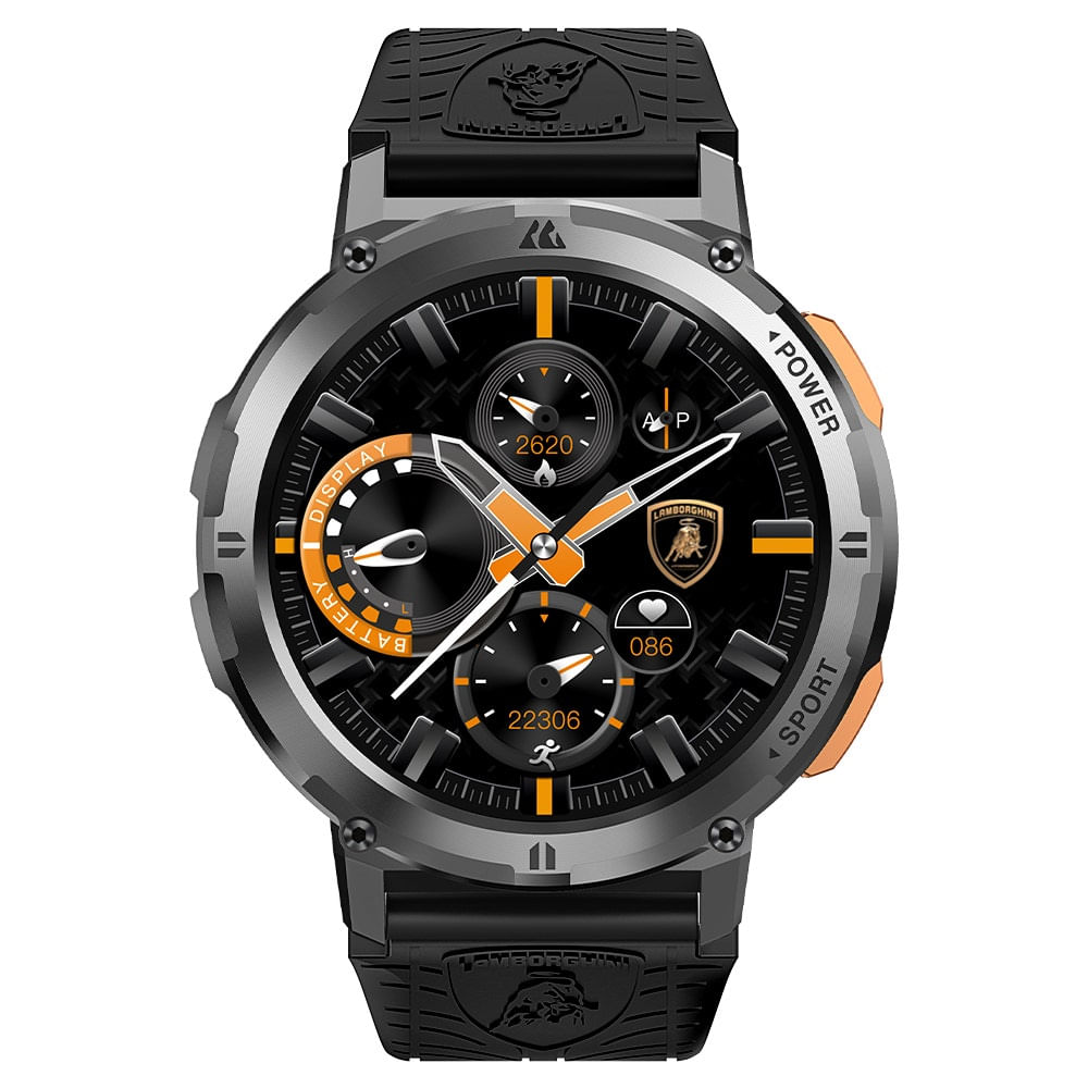 Smartwatch LB-SW Nero Cerchio Lamborghini negro