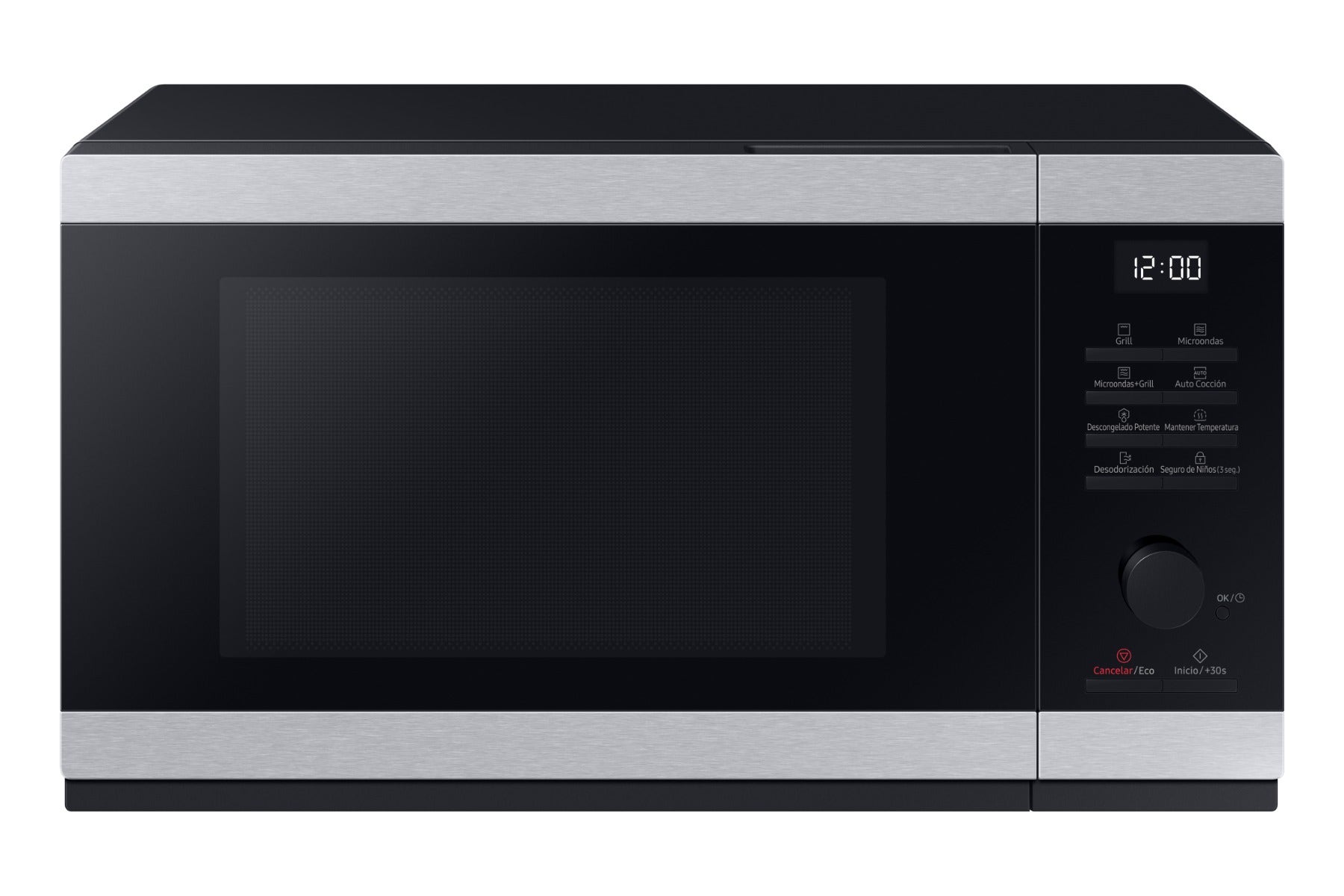 Microondas Samsung MG32DG4524ATBG Grill 32lt Silver