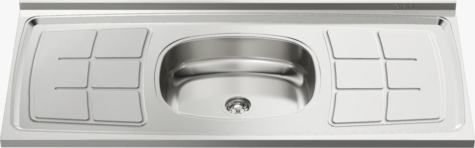 Tapa mesada Orlandi Bacha 40 Inoxidable 1.2