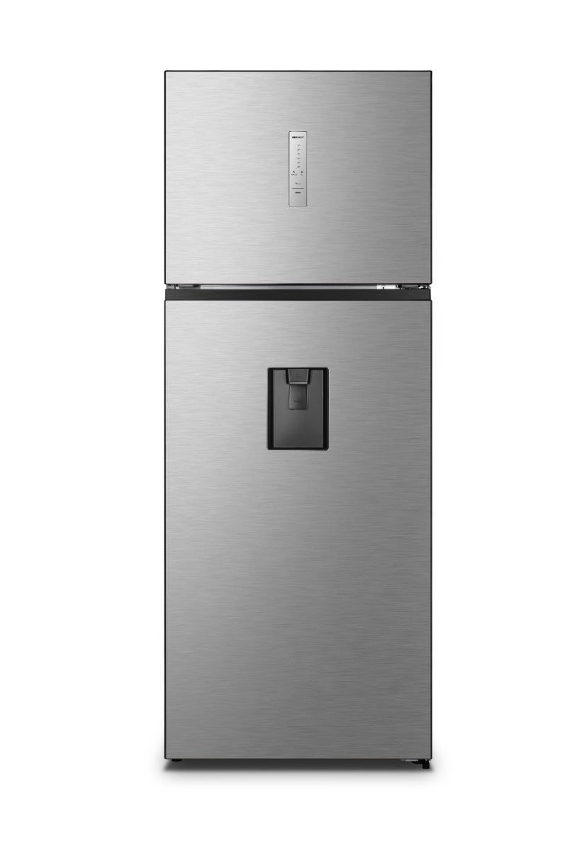 Heladera Hisense 363lt RT3N461NMC con Dispenser inoxidable Inverter