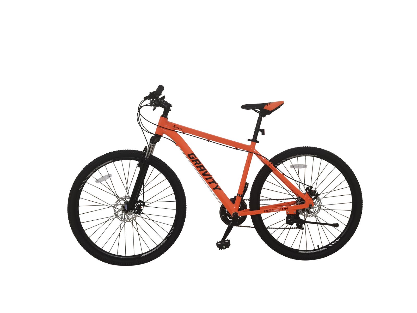 Bicicleta Gravity 29'' Aluminio Glock Az naranja