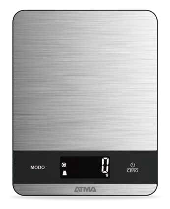 Balanza Digital de Cocina Atma BC24S0AP Táctil