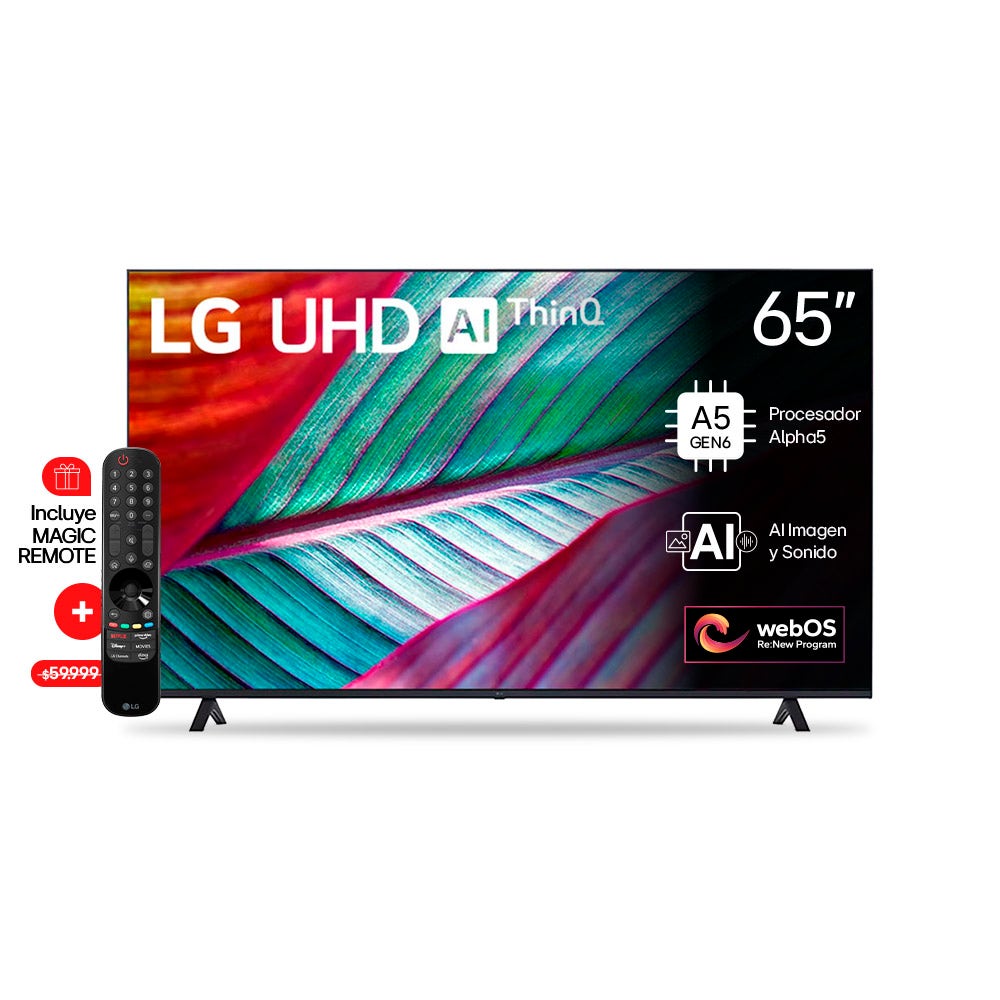 Smart TV LED LG 65” 65UR8750PSA Ultra HD