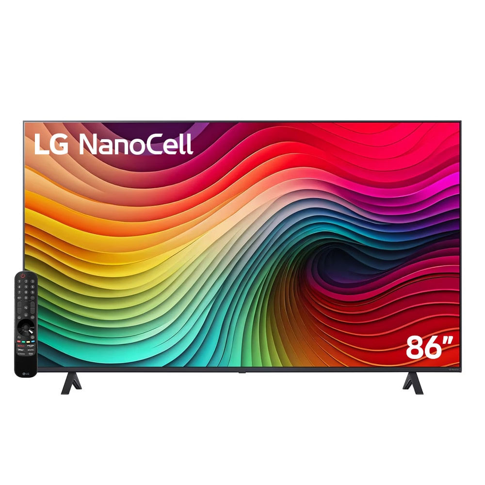 Smart TV LED LG 86” 86NANO80TSA Ultra HD