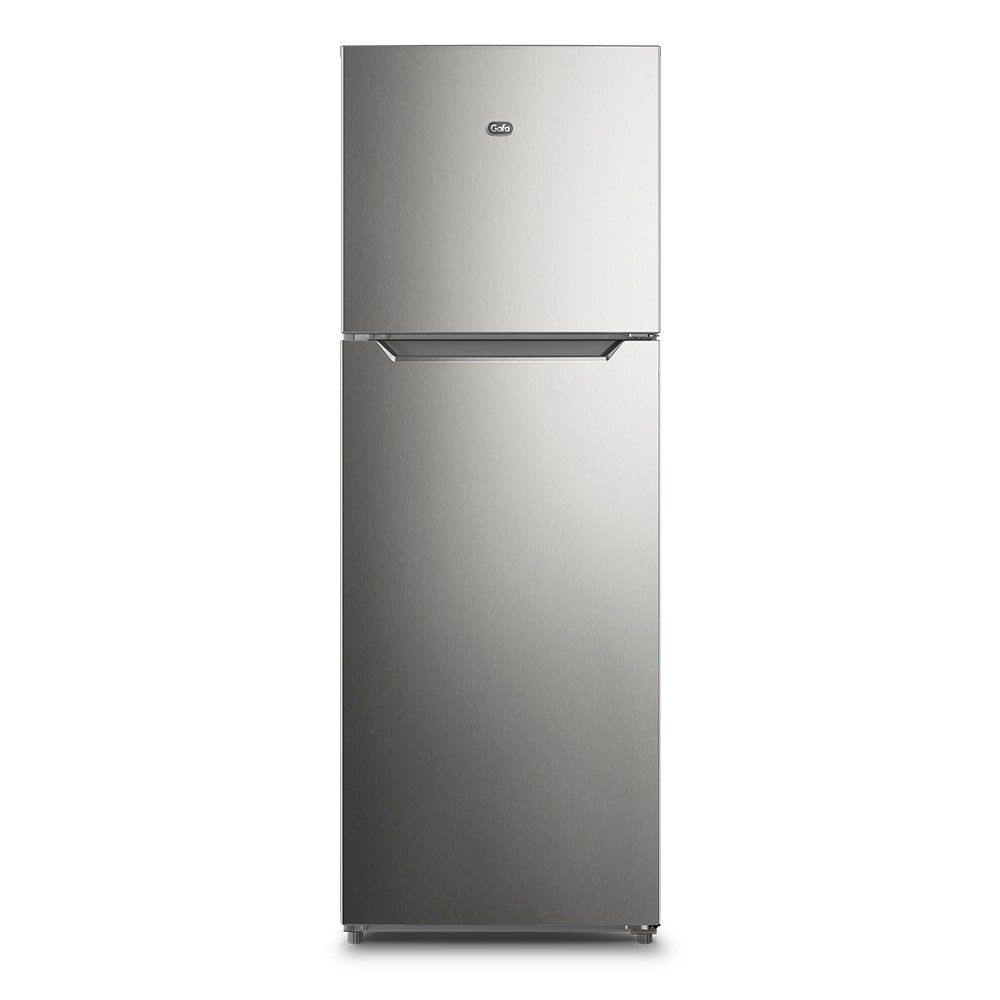 Heladera con freezer HGNF333P Gafa 333 lt plateada Inverter