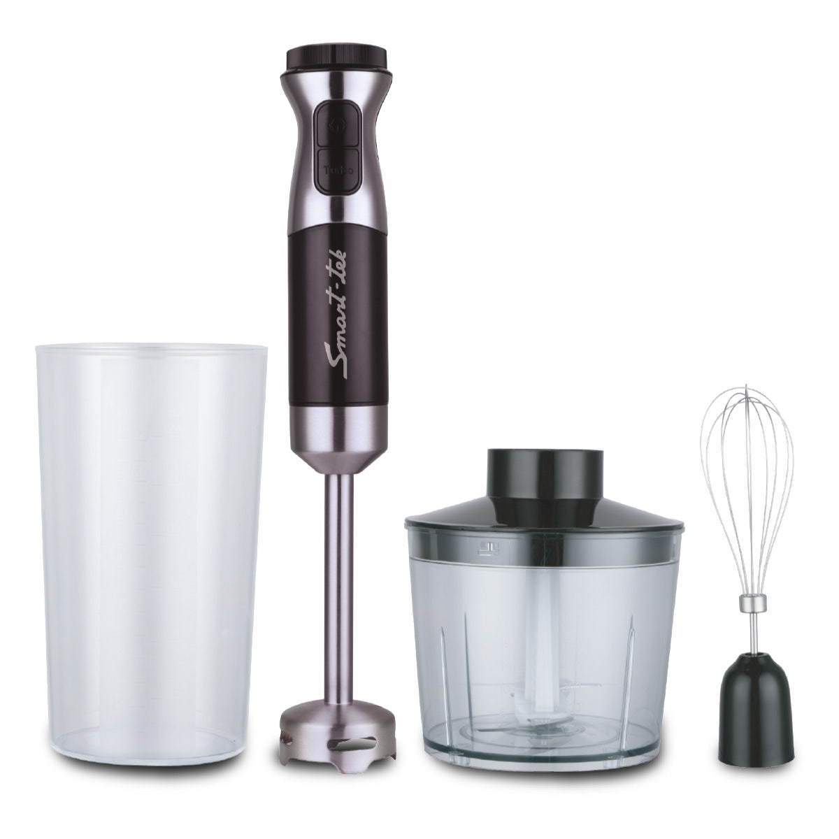 Licuadora de mano Smart-tek MP1000 600W con accesorios