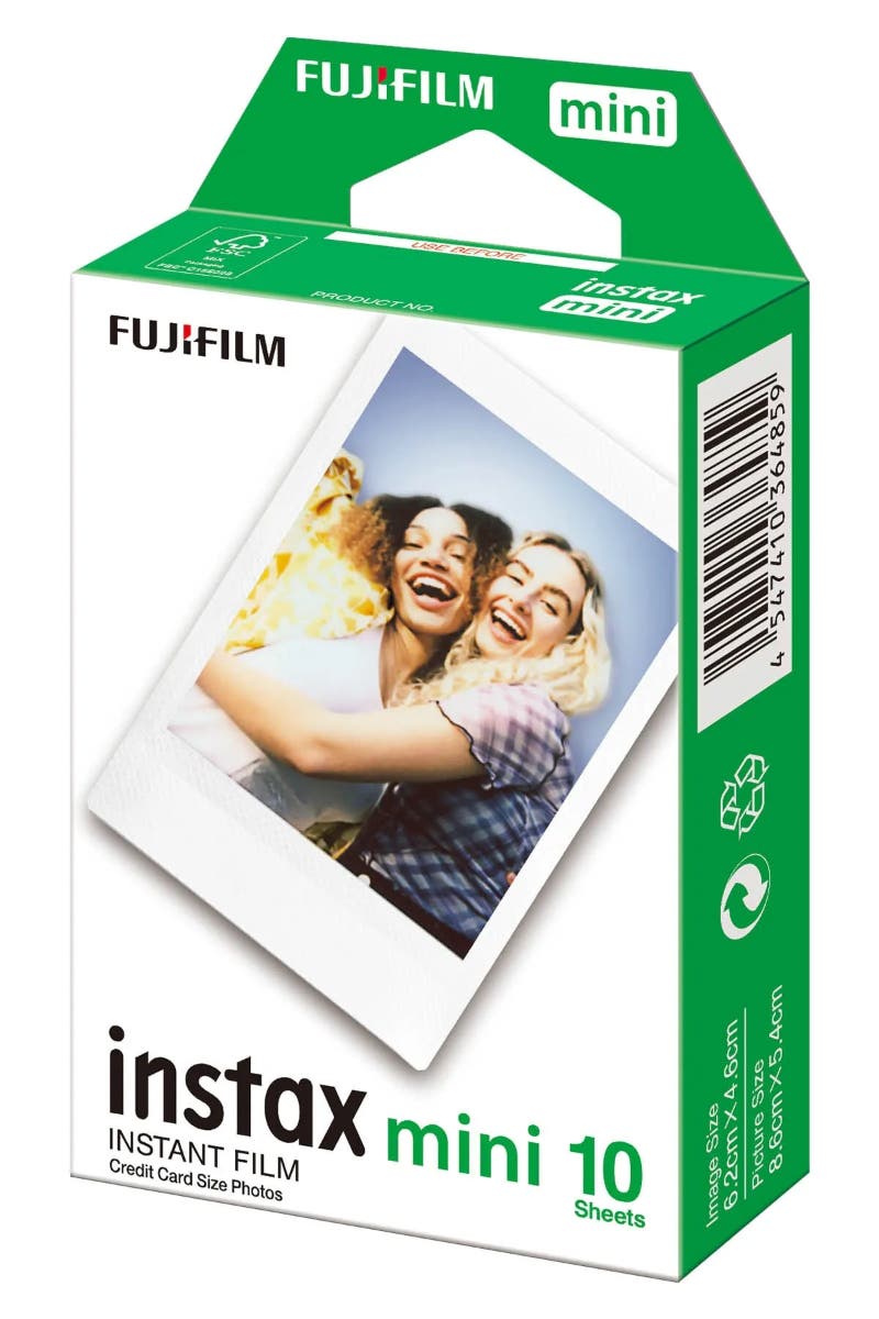 Papel de Pelicula FUJIFILM INSTAX FILM MINI SIMPLE (10/PK)