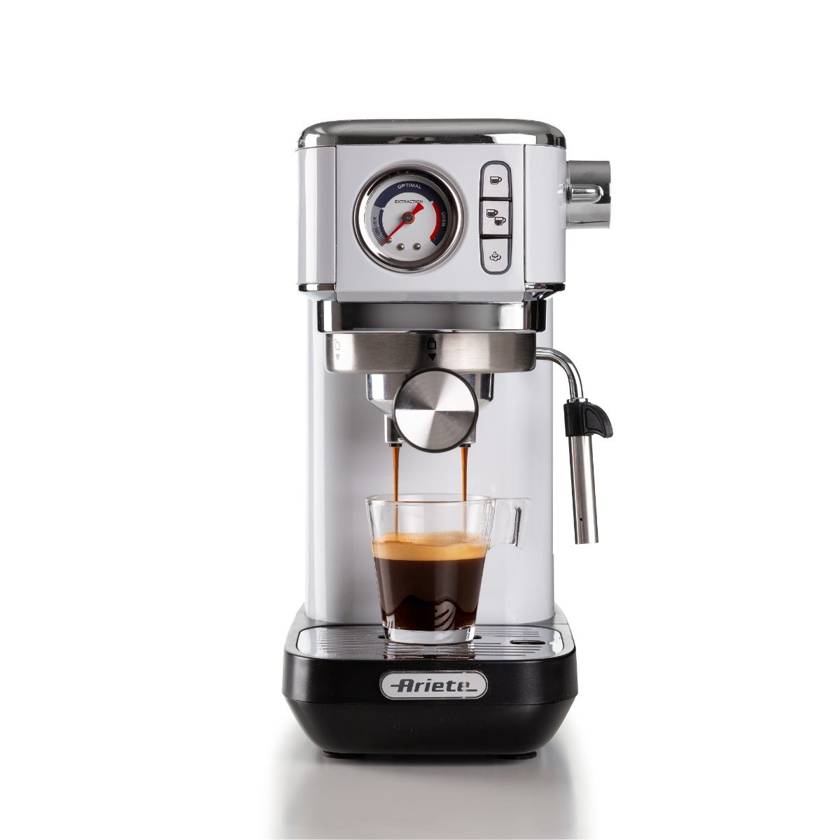 Cafetera Express Ariete CE1381 Slim 1.25 lt blanco