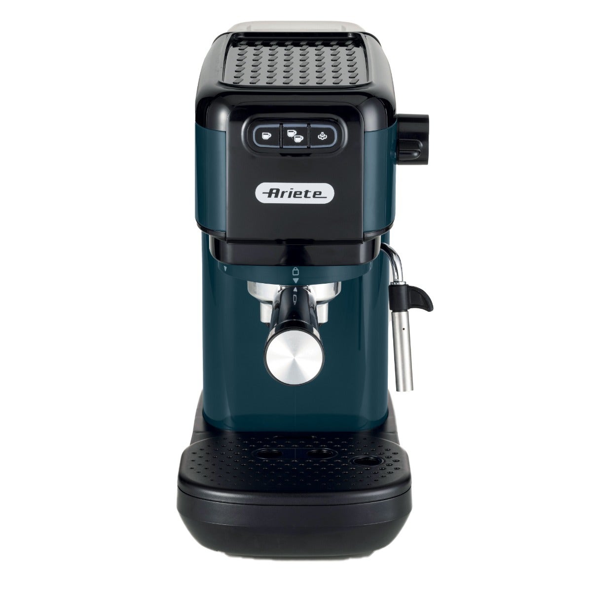 Cafetera Express Ariete CE1399 Slim 1.25L negra