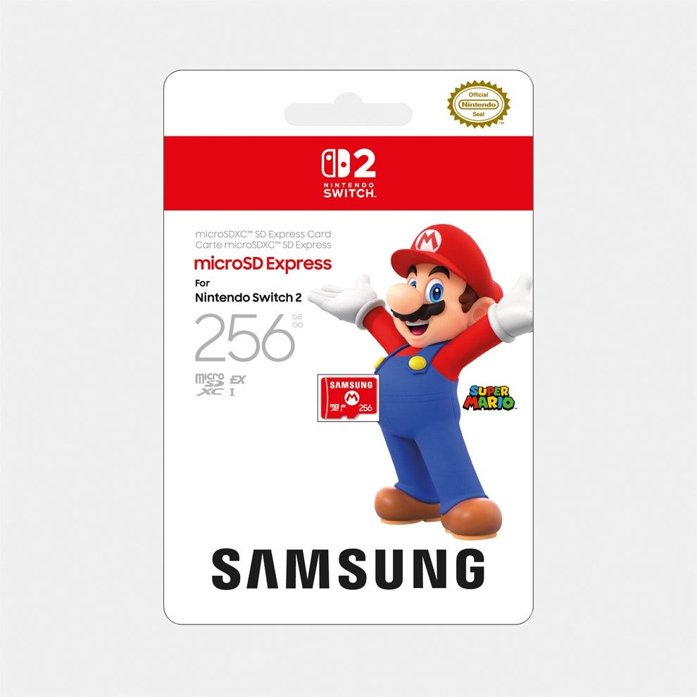 Tarjeta Nintendo NS2 Samsung SD Card