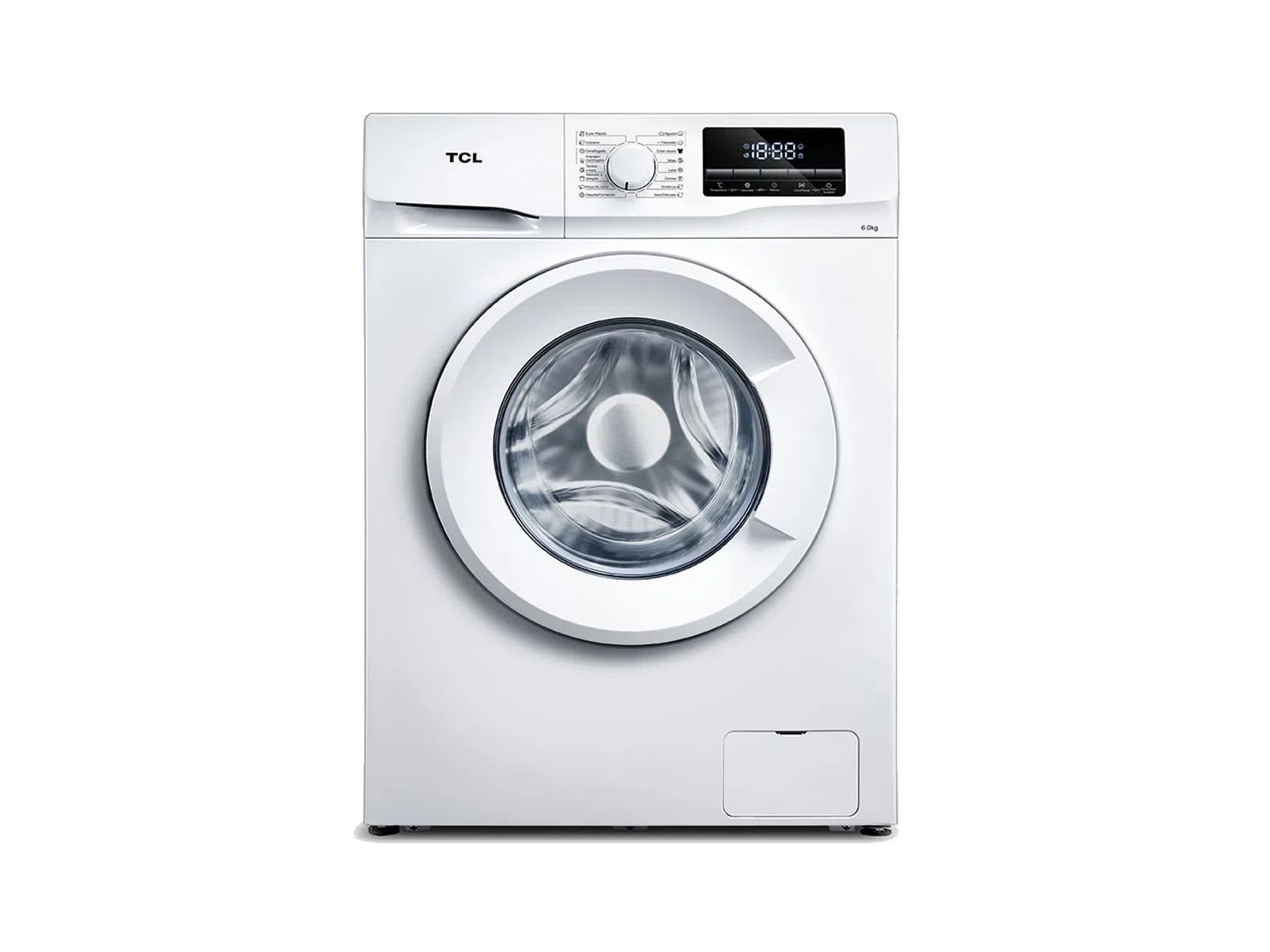 Lavarropas TCL P606FLW 6kg 1200RPM CF blanca Inverter
