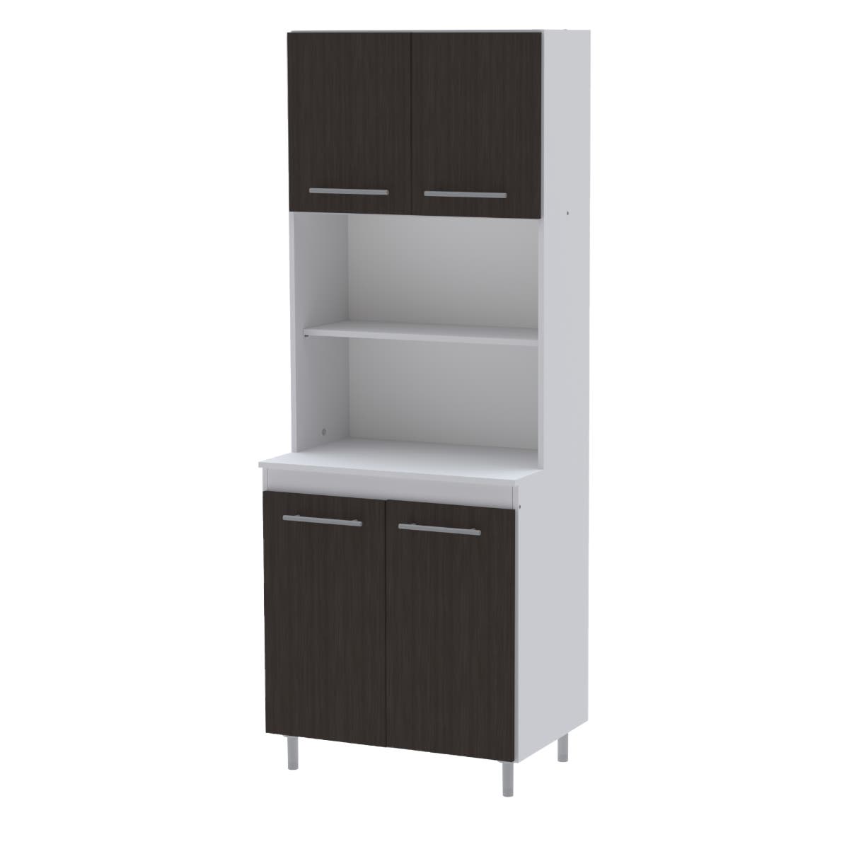 Modular 3078 blanco wengue Orlandi 186x70 cm