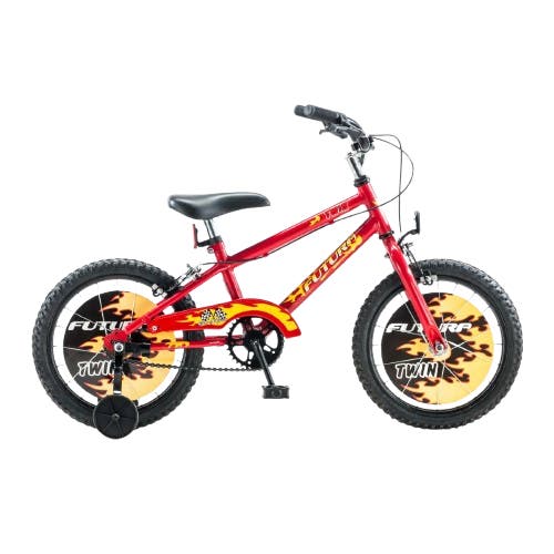 Bicicleta Futura R16 Acero Twin Rojo