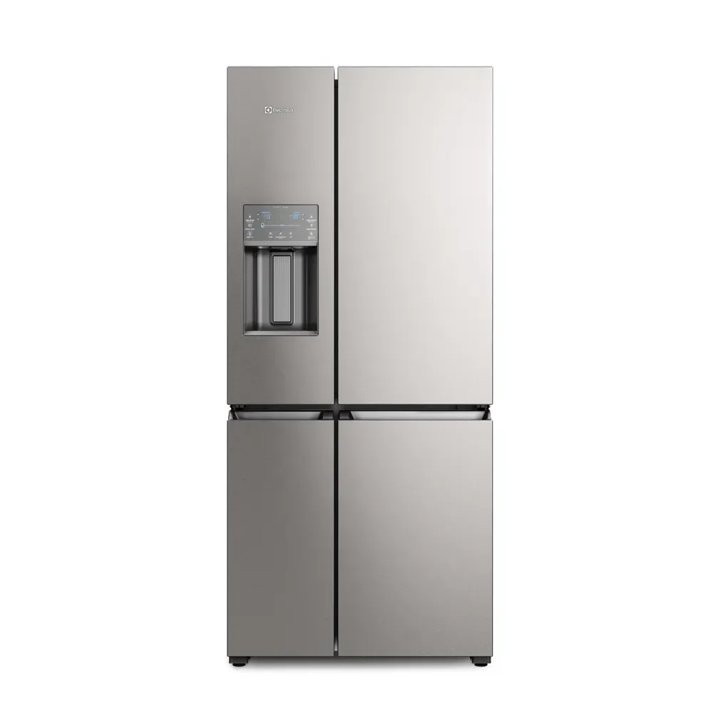 Heladera Side By Side Electrolux 594 lt IQ8IS plateado Inverter