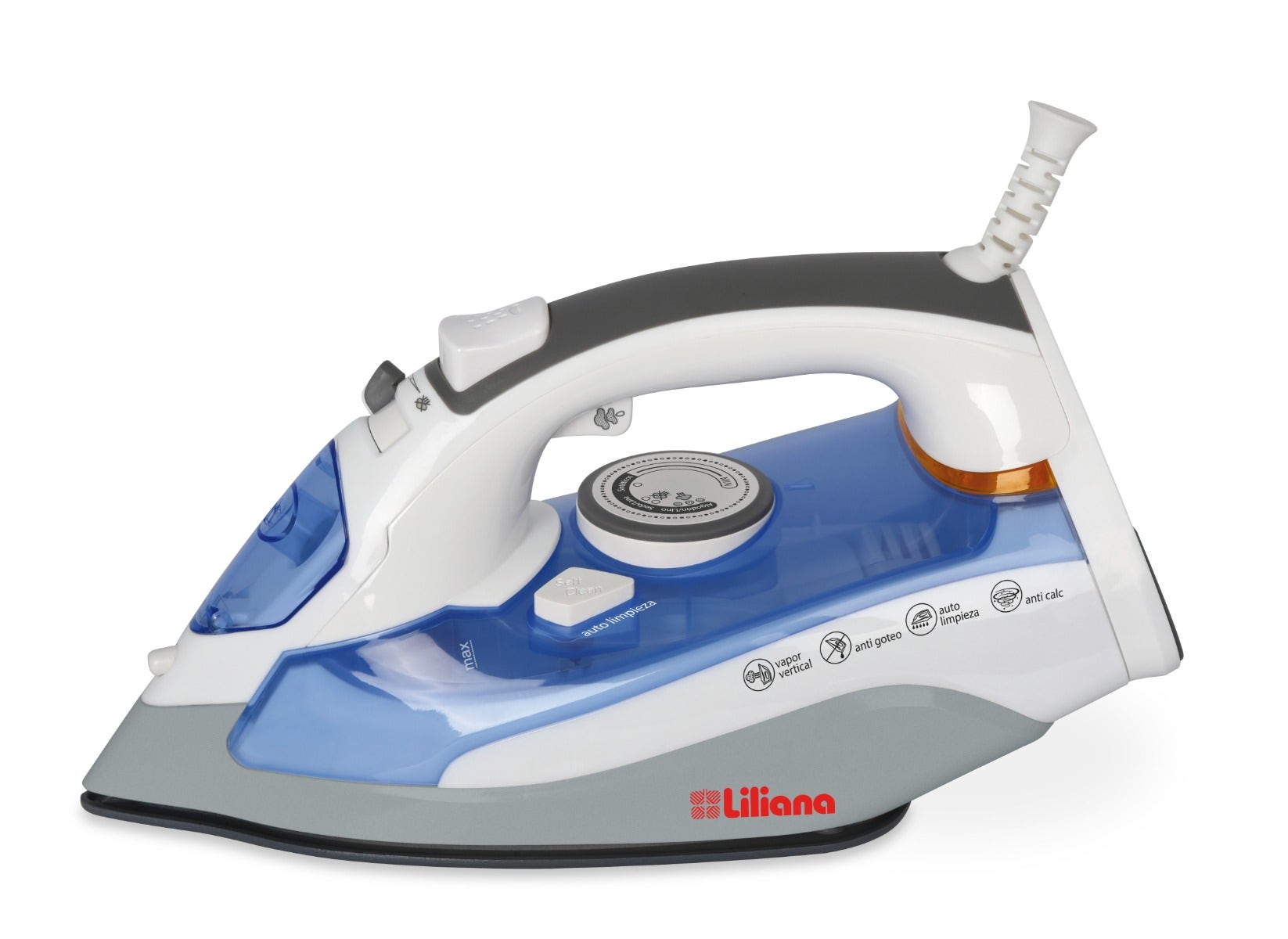 Plancha Vapor Liliana CeramicStyle RPV500 2400W