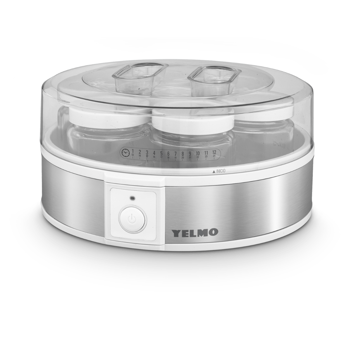 Yogurtera Yelmo YG1700 15W 7Frascos Vidrio