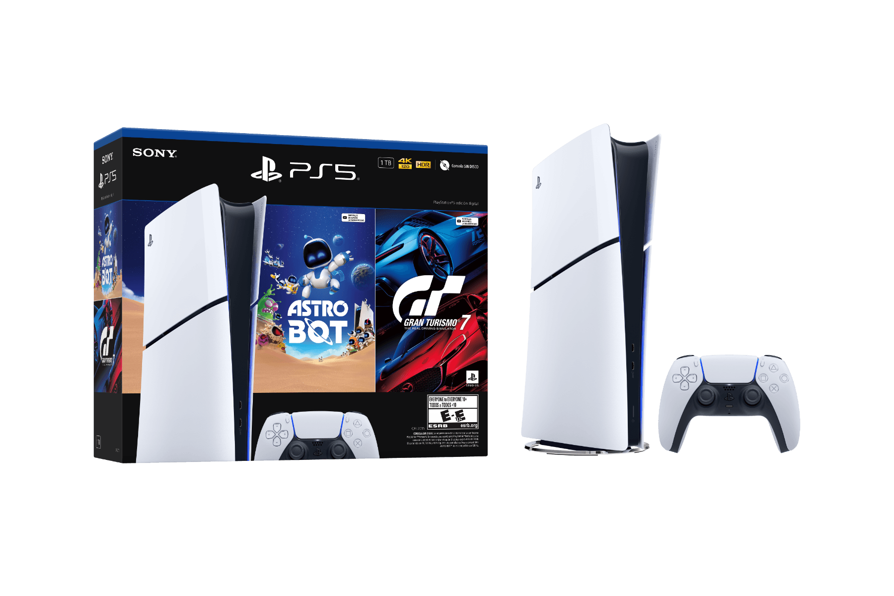 Consola PS5 PlayStation Digital Bundle (GT7 + AstroBot)