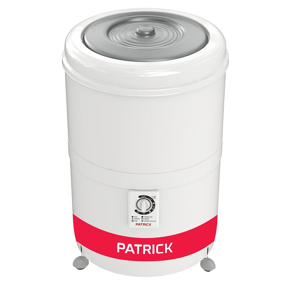Lavarropas Patrick LRPK56SBI 5kg CS Blanco