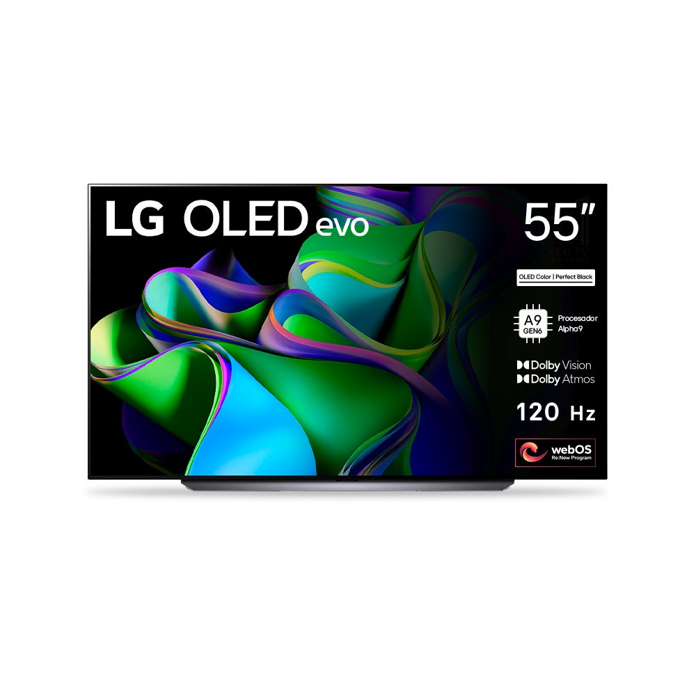 Smart TV LED 55" LG OLED55C3PSA 4K Ultra HD