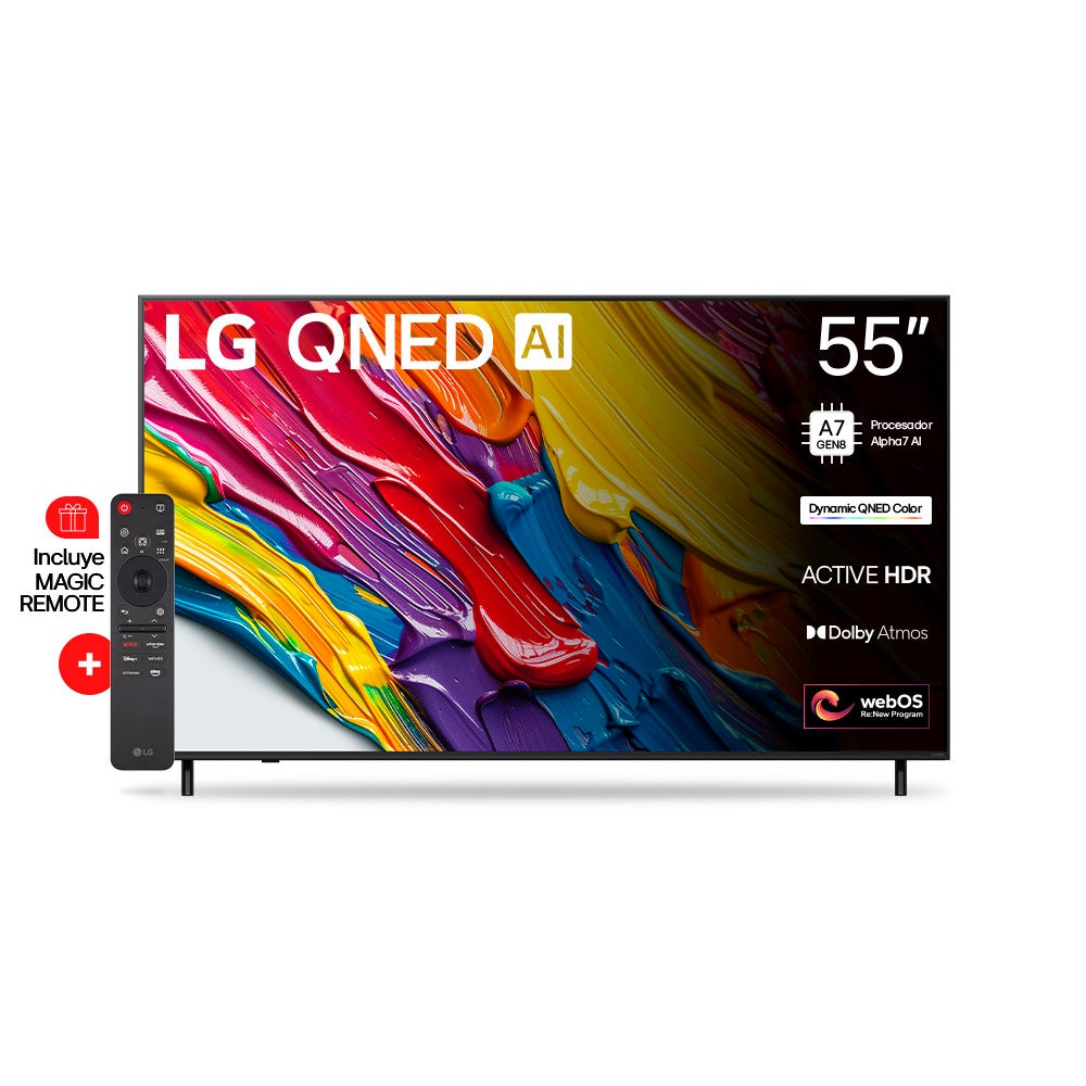 Smart TV LED 55" LG 9155QNED82ASG Ultra HD webOS Qned