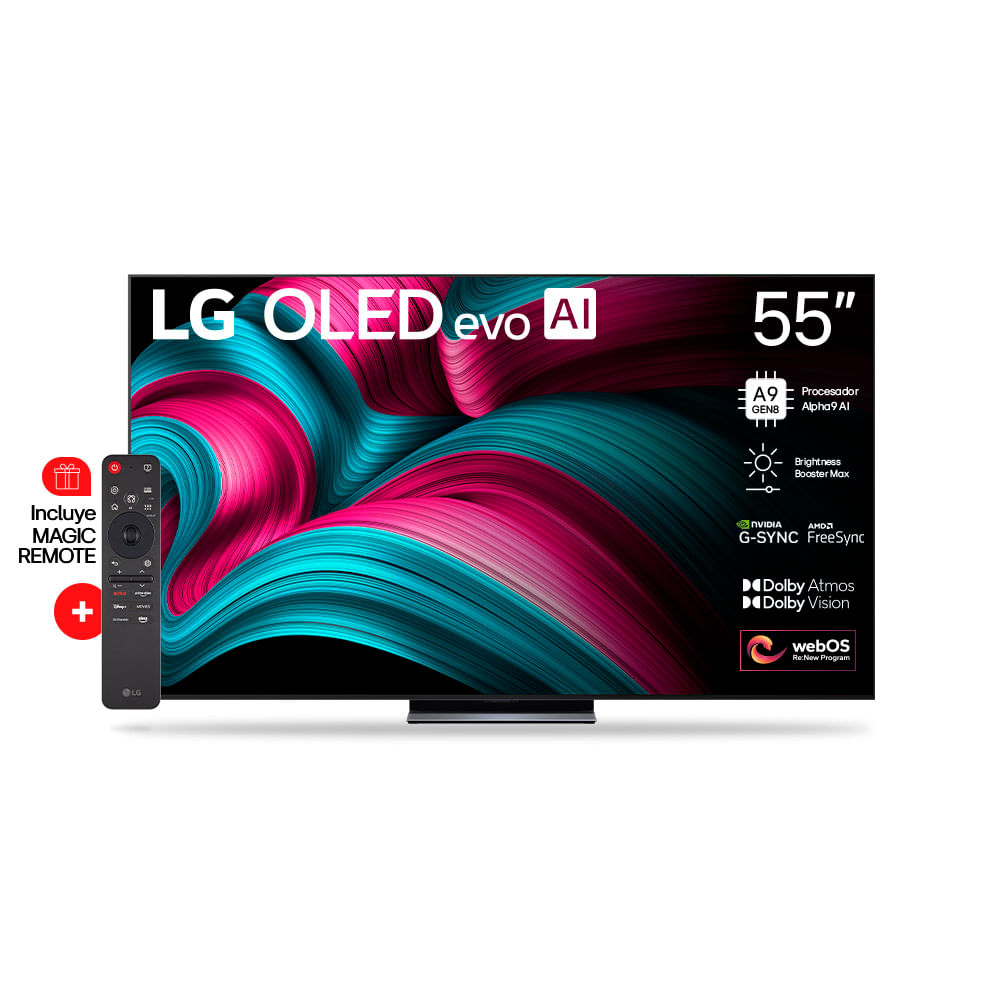 Smart TV 55" LG OLED55C3PSA 4K HDR