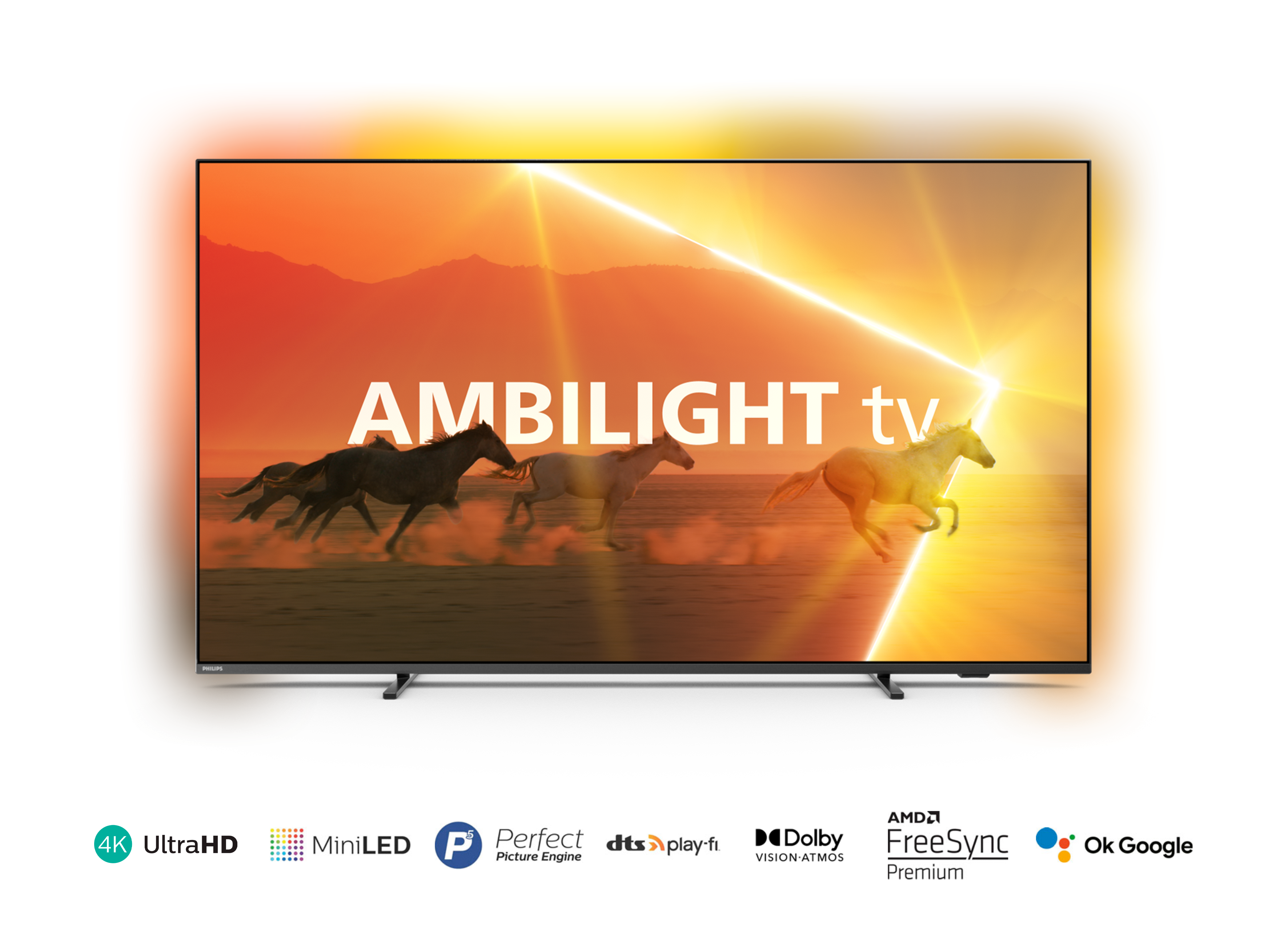 Smart TV 65" Philips mini LED 65PML9118/77 4K HDR