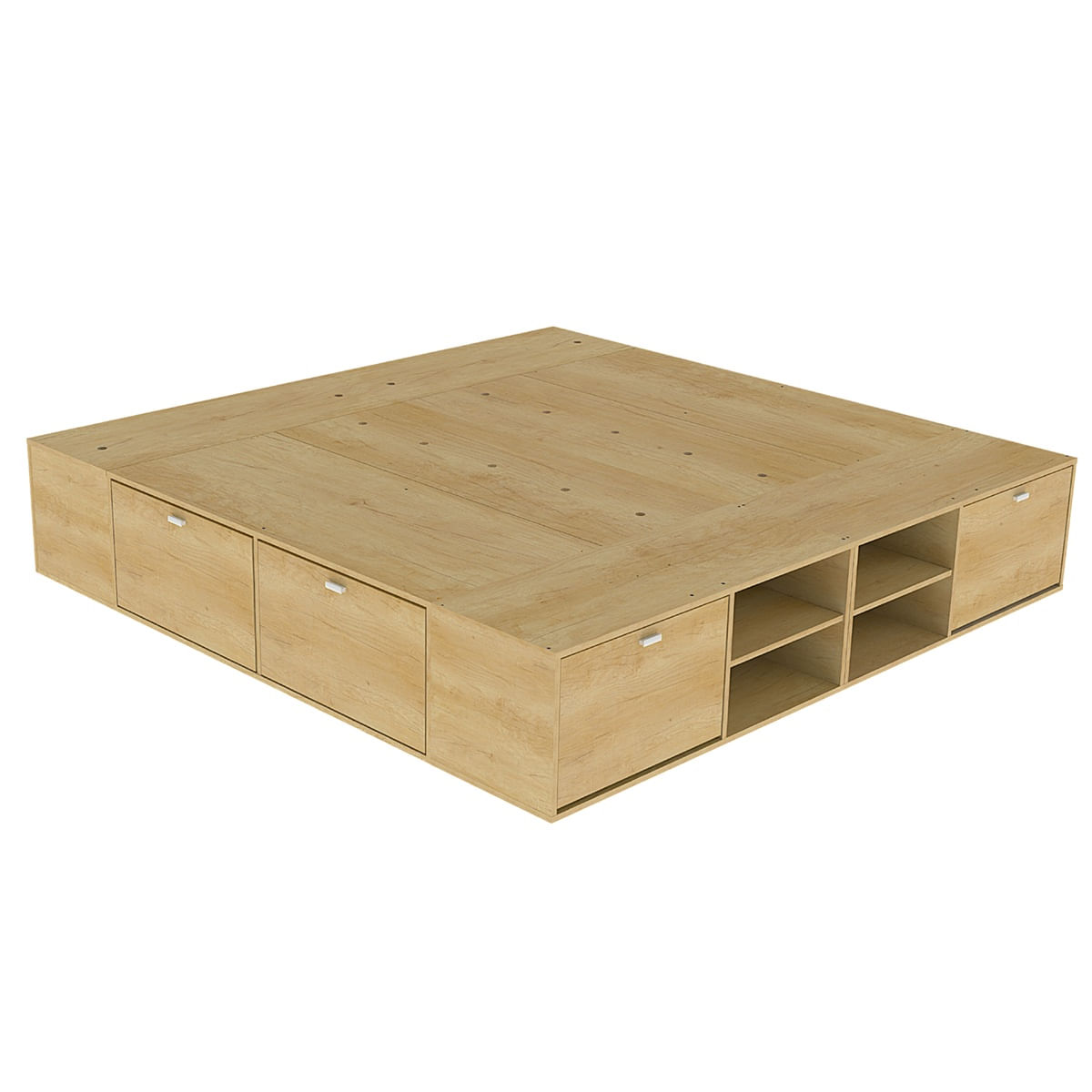Box Benethon 2 plazas 200 cm natural