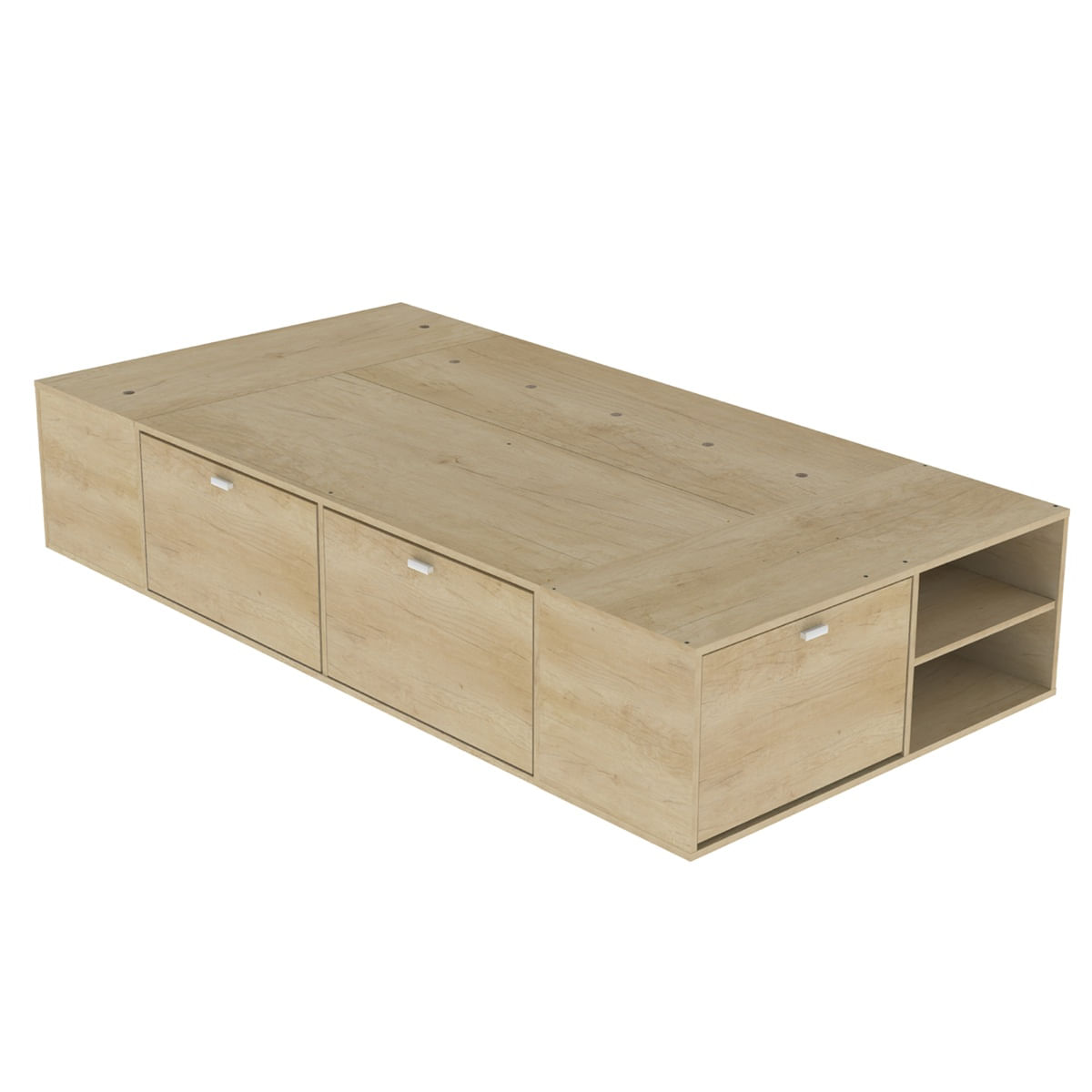 Box Benethon 1 plaza 100 cm natural