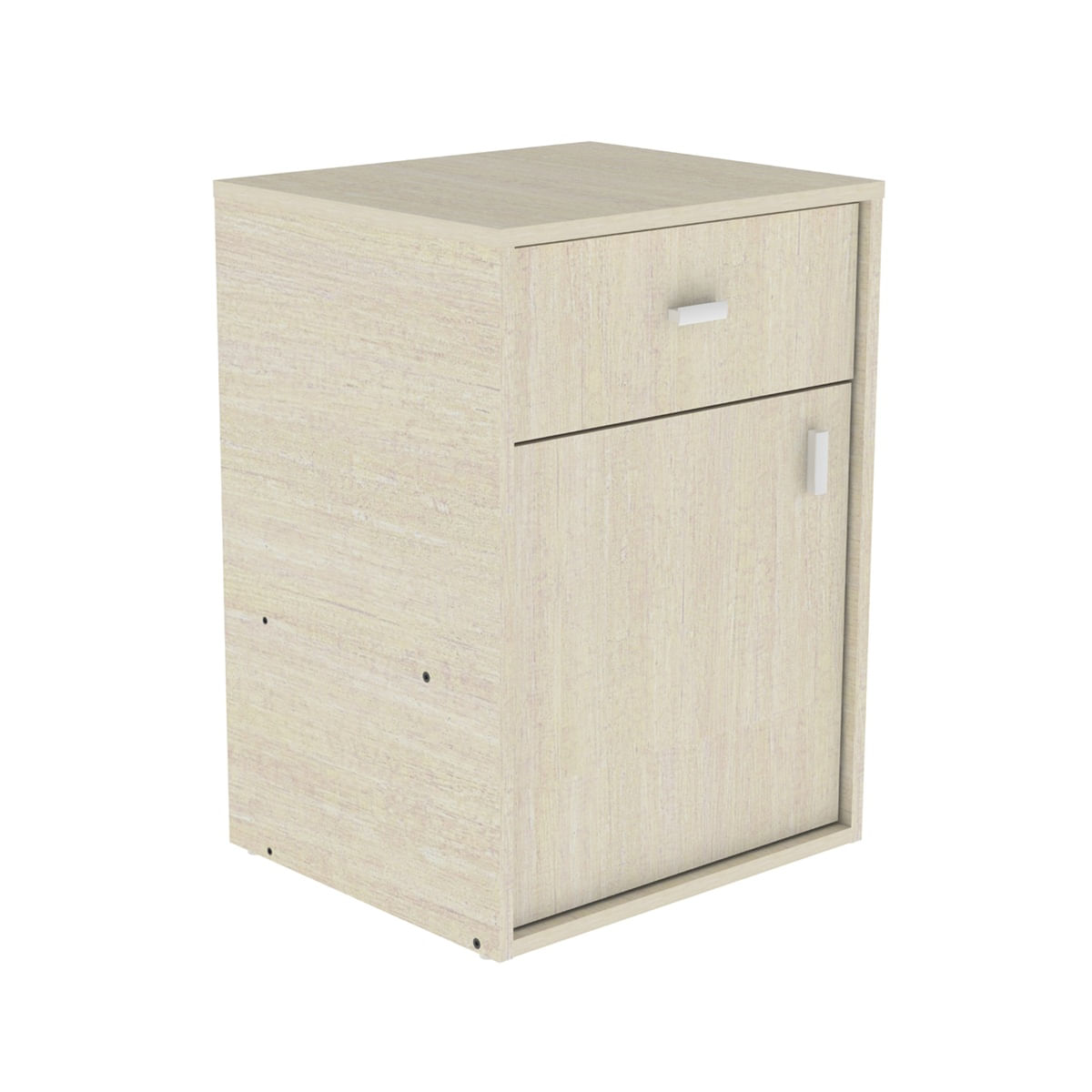 Mesa de Luz Mosconi Dakar Plus 1 Puerta 1 Cajón Melamina Venezia