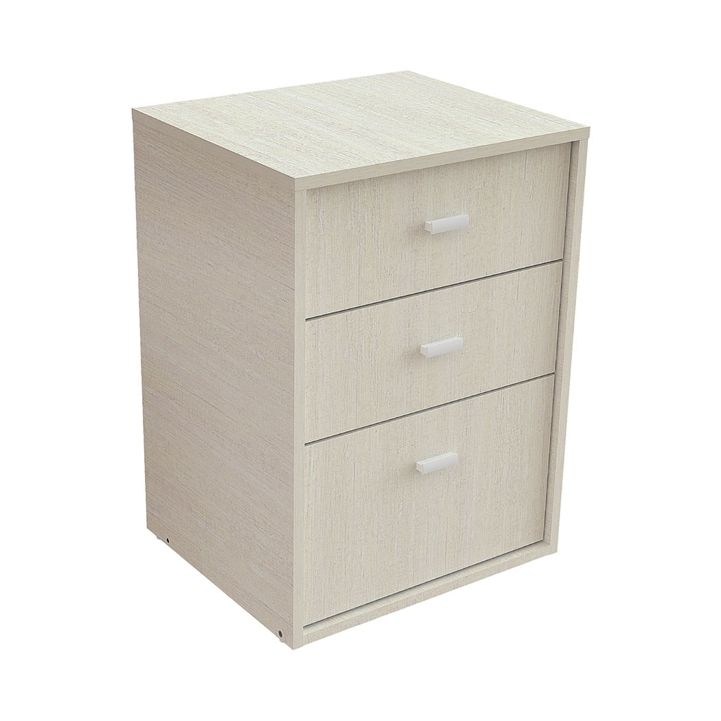 Mesa de Luz Benethon 3 Cajones Melamina Venezia