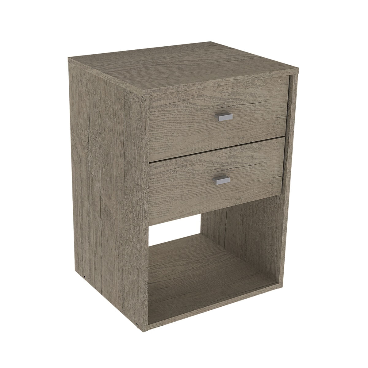 Mesa de Luz Mosconi Milenial Express Melamina Grei Nebraska Gris