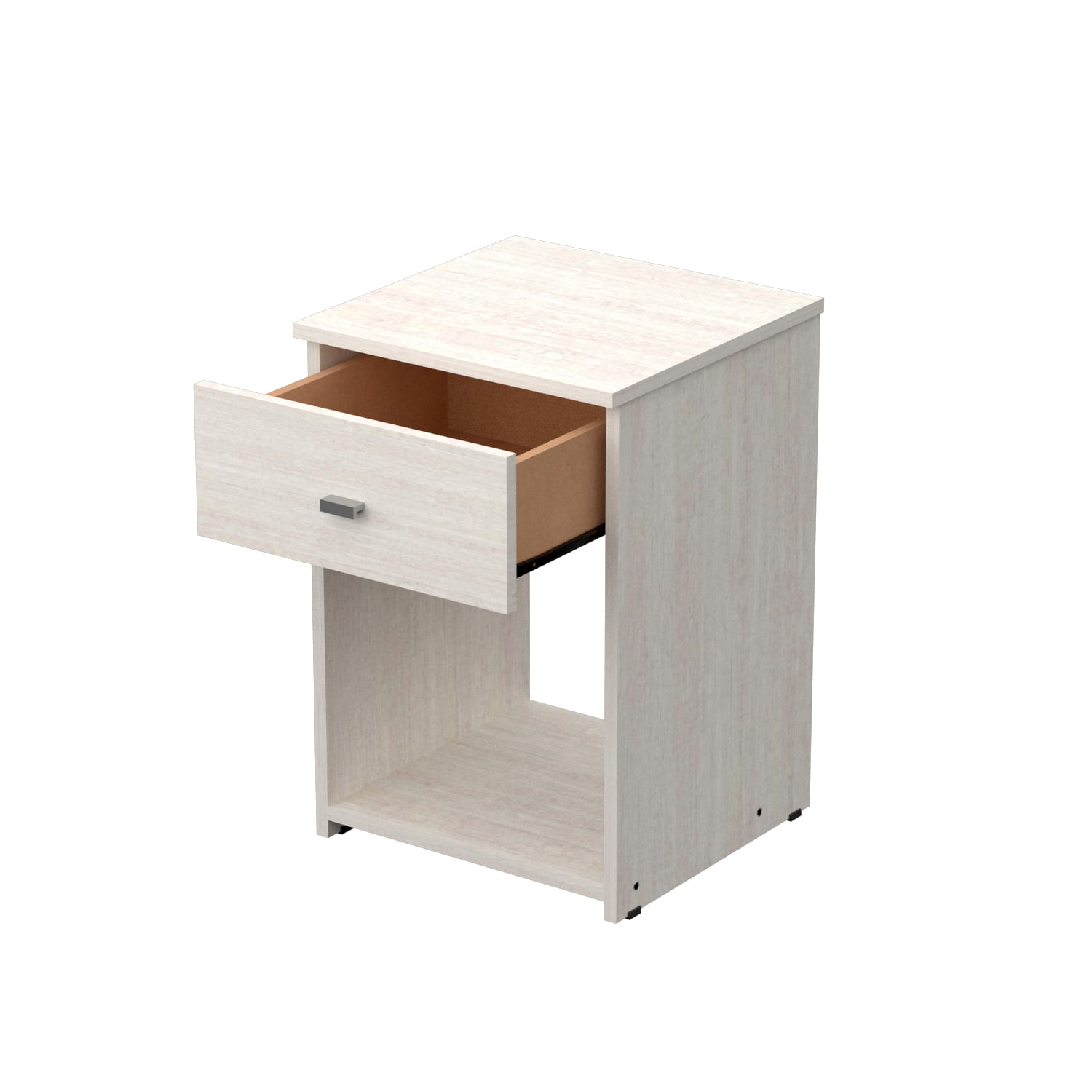 Mesa de Luz Mosconi Dakar Zero 1 Cajón Melamina Venezia