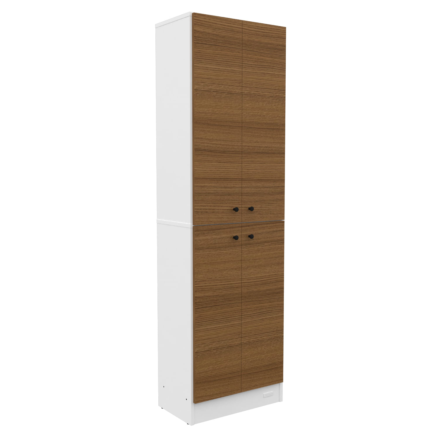 Despensero Mosconi 4 Puertas Organizador Melamina Avellana
