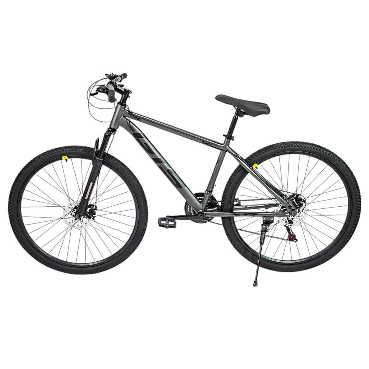 Bicicleta GTS 17INCCH Acero T.M Gris Negro
